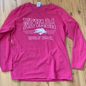 Nevada Wolf Pack pink shirt